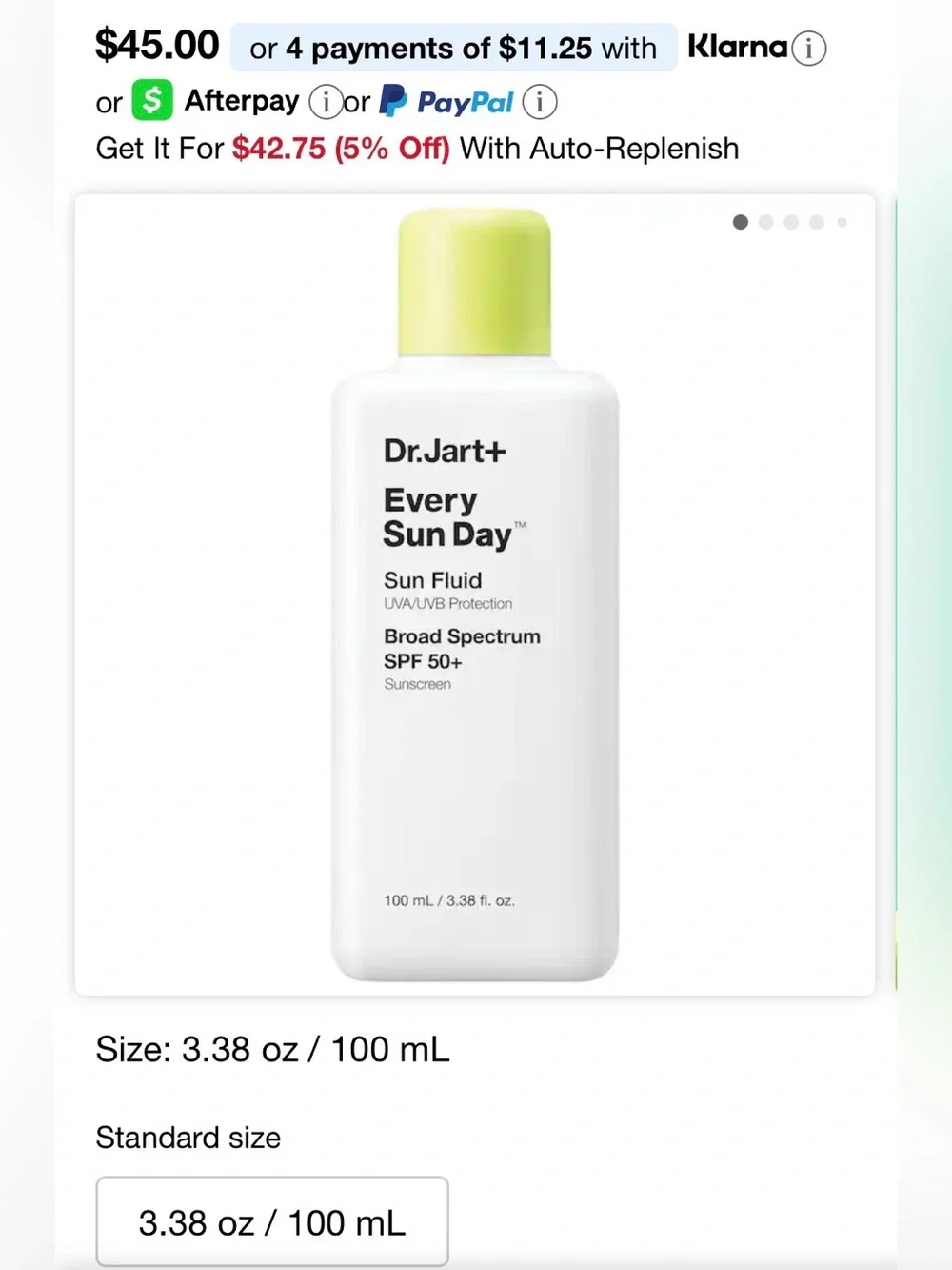 Dr. Jart+ Every Sun Day SPF 40/50 Sunscreen Set - Picture 2 of 3